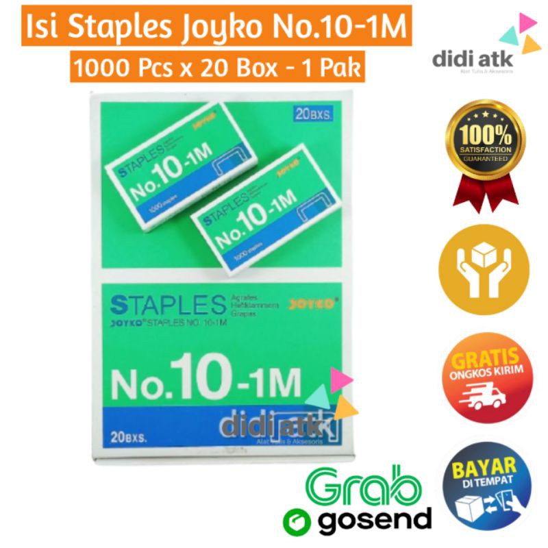 

Isi Ulang Staples Joyko No. 10-1M / Stapler Kecil