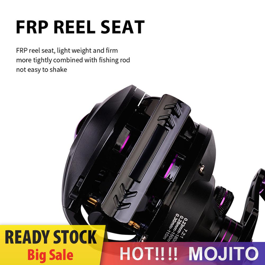 Proberos Reel Pancing Baitcasting 7.2 / 1 Kecepatan Tinggi 10kg Max Drag 3 + 1bb