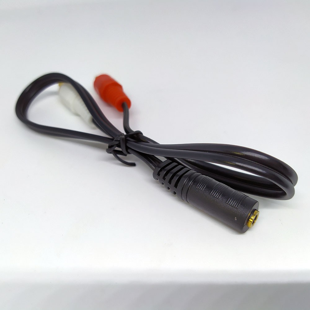 Kabel Adapter Audio 3.5mm Female ke RCA Male HiFi 25cm