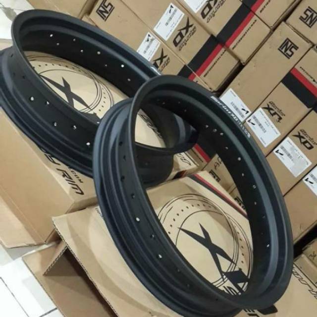 Velg Super moto KLX 150 CRF 150 Dtracer Ring 17 3.00 & 3.50 .  tersedia hole 32 & 36
