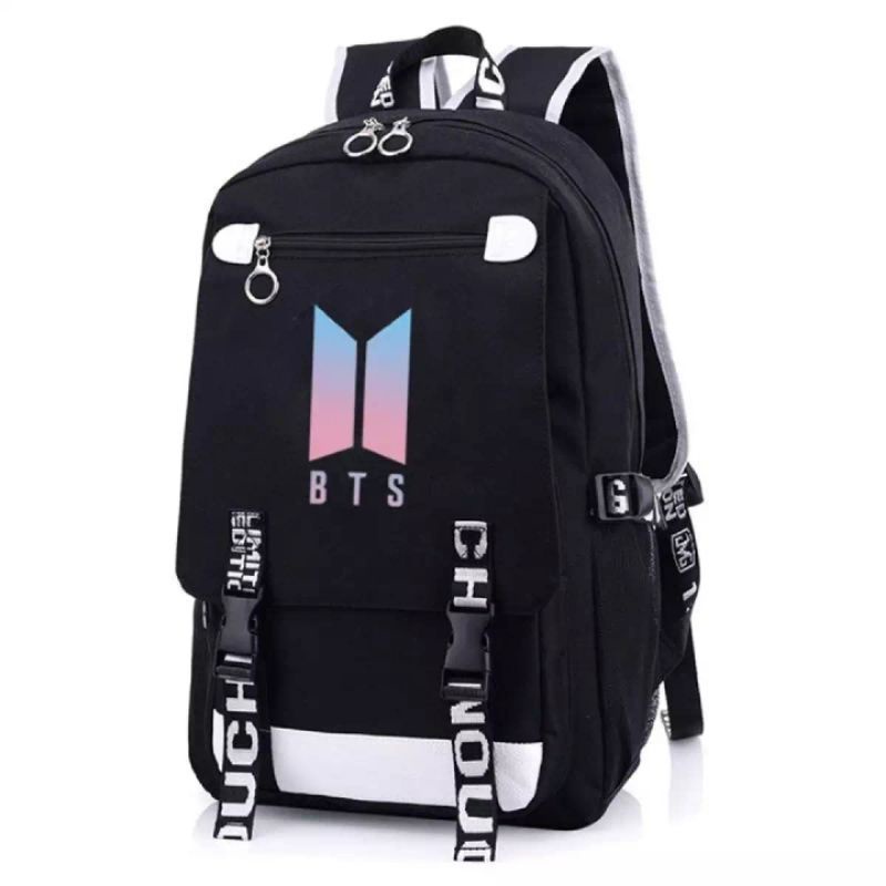 Tas Wanita Terbaru Ransel Anak Sekolah BTS Army Fashion Perempuan KPOP