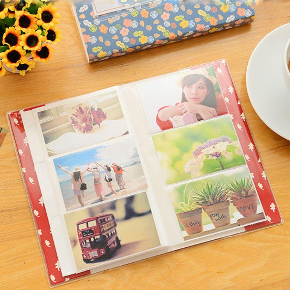 Populer 84kantong 1pc Album Foto Untuk Polaroid DIY Fashion Souvenir Dekorasi Rumah Instax Film Storage