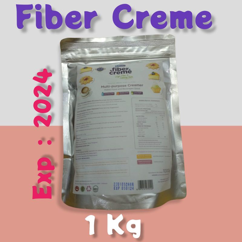 

Ellenka Fiber Creme 1kg Multipurpose Creamer ( Penganti susu&Santan)