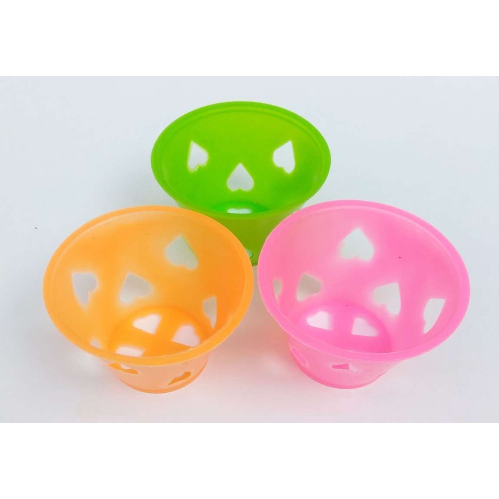 12 PCS - Cetakan Bolu Kukus Mekar Bahan Plastik - Cetakan Kue Kukus Cetakan Kue Dari Plastik - Alat 