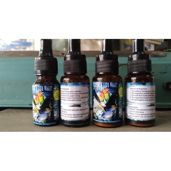 Liur Walet Wallet Platinum Iler Penggacor Burung ~ Order Yukkk