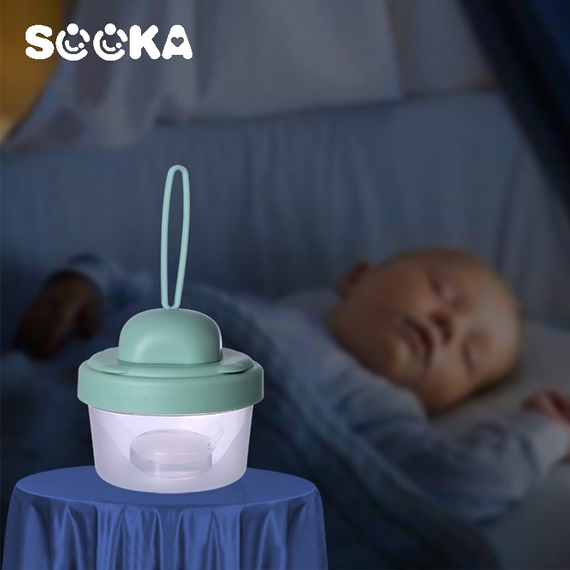 SOOKA Kotak Penyimpanan  Makanan Bertingkat - Container Susu Kotak Tempat Susu Bubuk Traveling Bayi Powder Milk Container Baby  SK-ECC1087