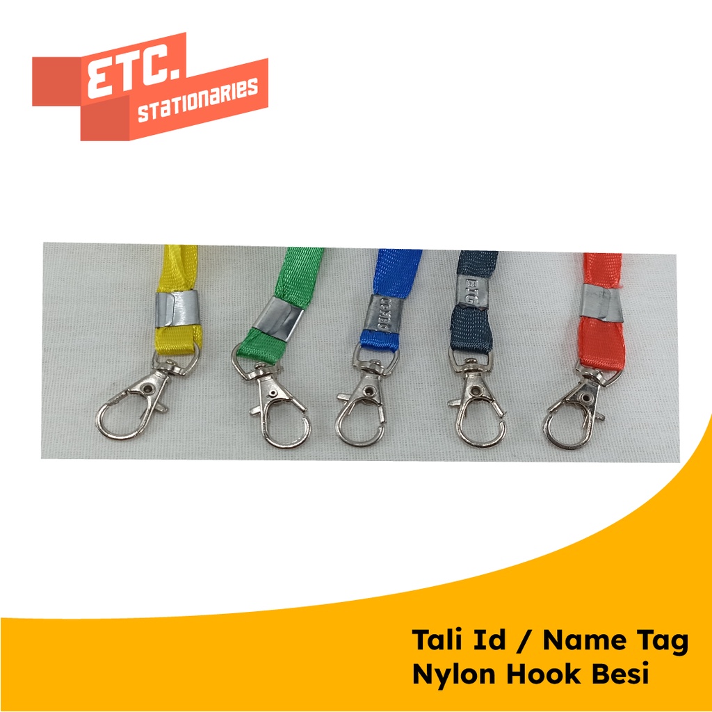 

Terlaris ✨ - Paket Bundling Id Card B3 + Tali Nylon Hook Besi (NYLK)3.1.23