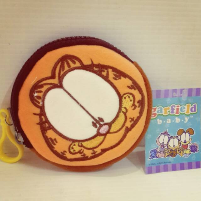 Dompet Koin Gantungan Kunci Garfield Coin Wallet Import