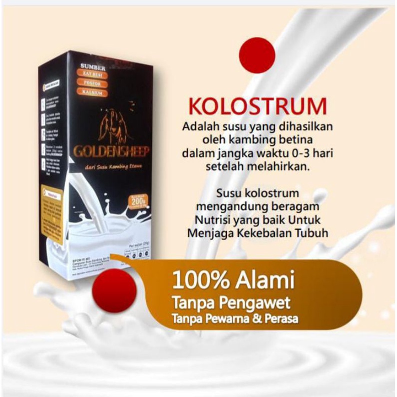 

Susu Goldensheep etawa
