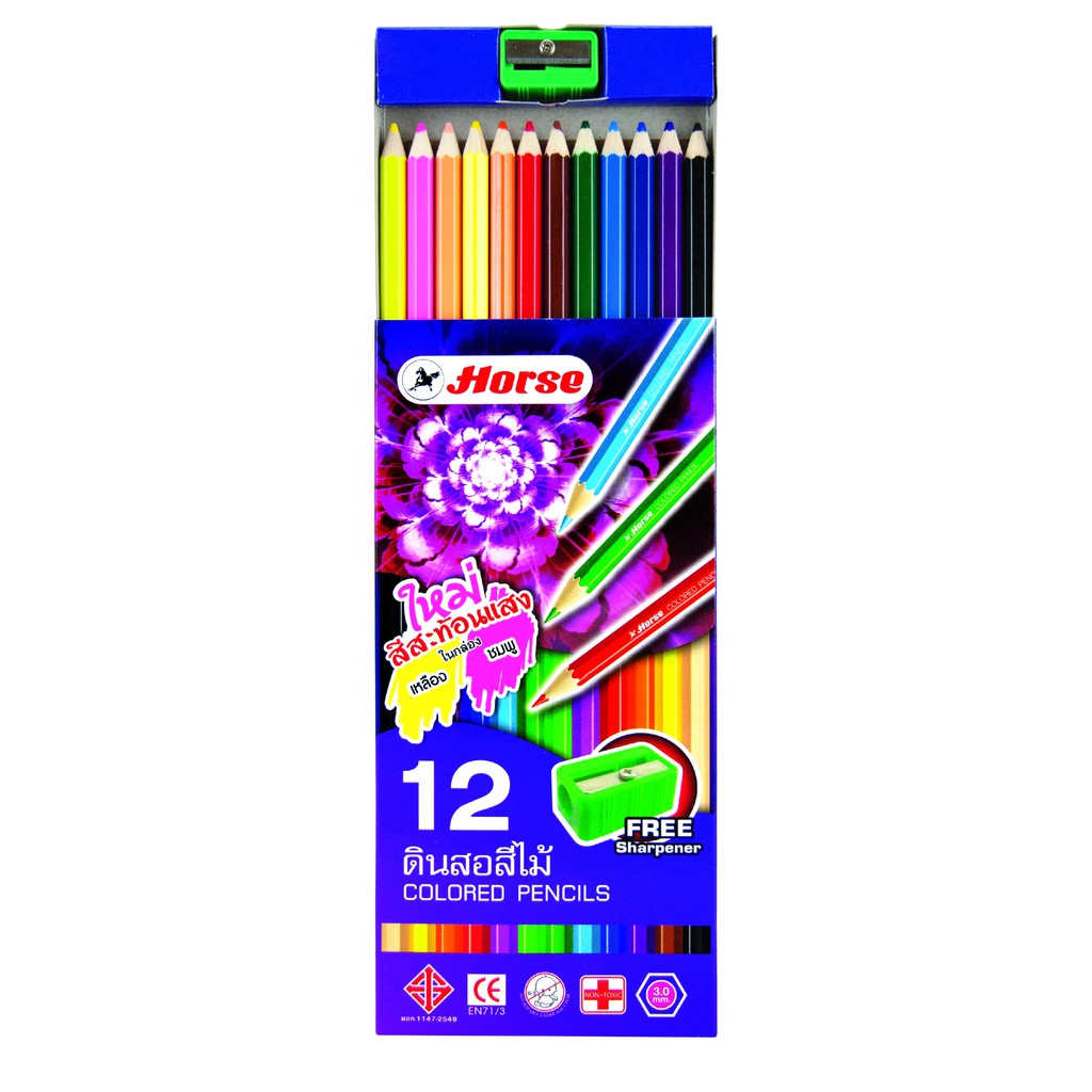 

Pensil Warna 12 Colors Long