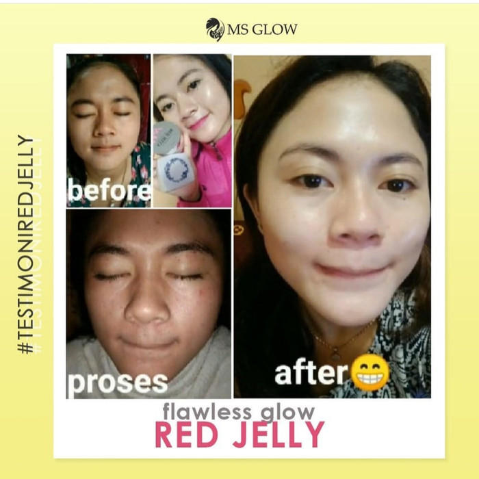 Ms glow Red jelly