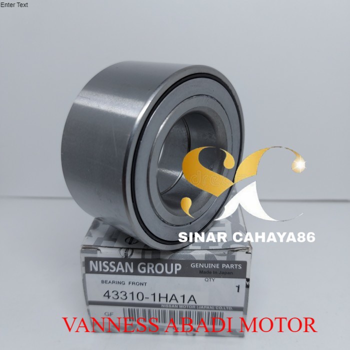 BEARING RODA DEPAN NISSAN DATSUN GO