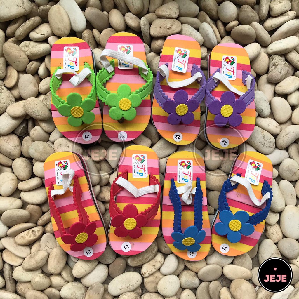 Sandal Anak Perempuan Balita Bayi Prewalker Cewek | Hello Kitty Frozen Bunga Warna Warni Karakter