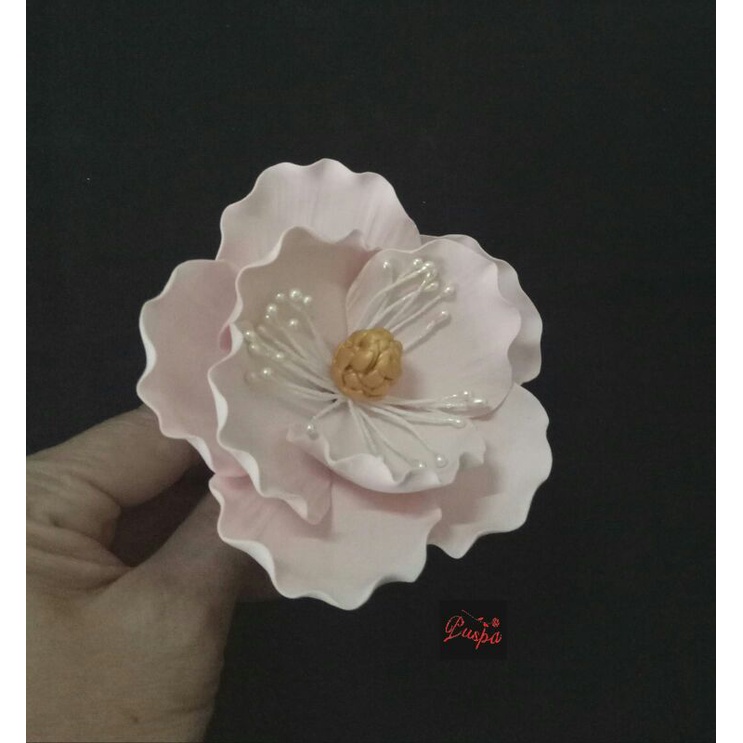 

(459/PPEGM1) Gumpaste Flower Sugar Flower/Bunga Gumpaste Peoni