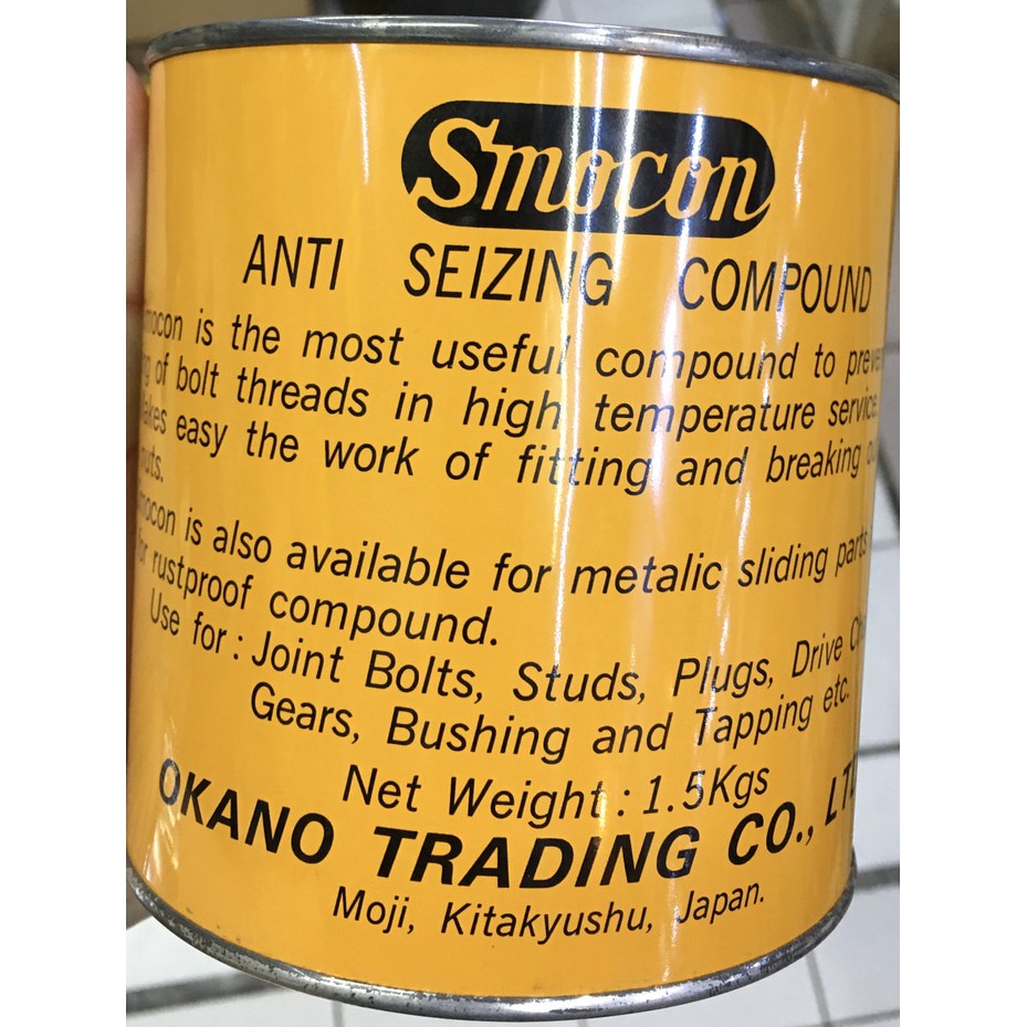Smocon Anti Seizing Compound SMOCON 1500 gram 1500 Gr