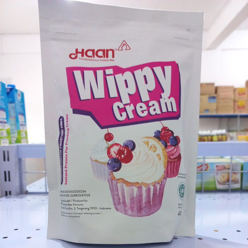 

haan wippy cream 400gr