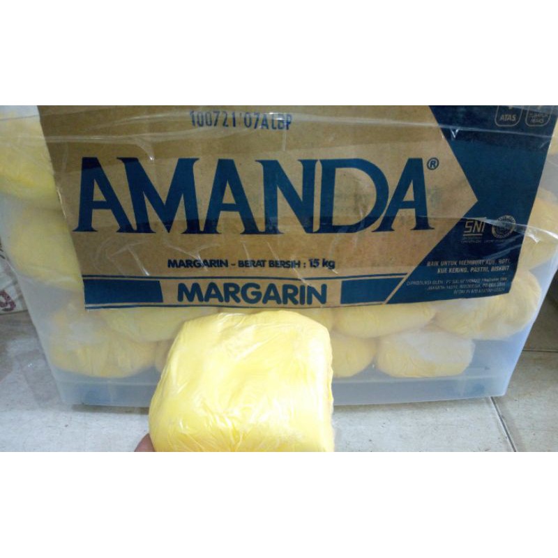 

MENTEGA AMANDA / MARGARIN AMANDA / MENTEGA KUNING REPACK 500 GRAM