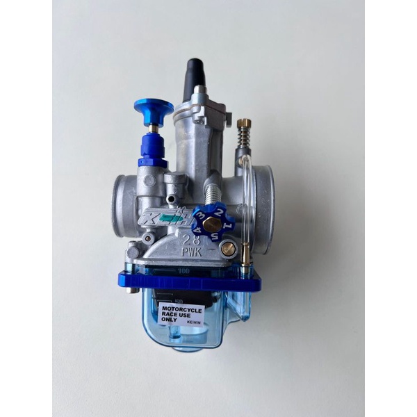CARBURETOR KEIHIN SUDCO NEW PWK 28 / 30 / 32 MODEL TABUNG BAWAH MIKA KACA BENING TRANSPARAN NOT UMA RACING KTC KAWAHARA MOTO 1 BRT KARBU KARBURATOR  BISA UNTUK JUPITER SATRIA FU NINJA 150 RX-KING MIO EGO SPARK ASAL GANTI INTAKE-1