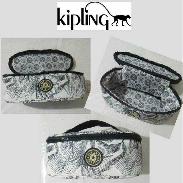 Kipling CASE black &amp;  white