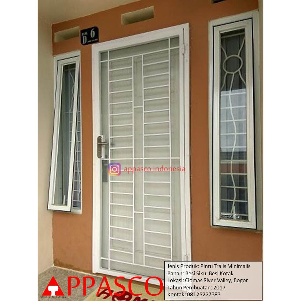 Gambar Pintu Minimalis Besi Holo  Home Desaign