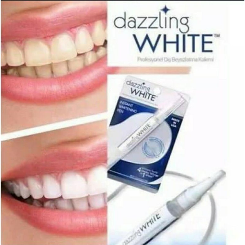 Pemutih Gigi instant Dazzling white teeth whitening Pen