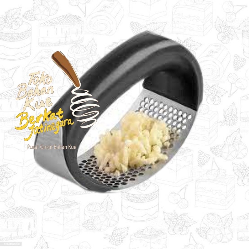 GARLIC PRESS / PENGHANCUR BAWANG PUTIH STAINLESS