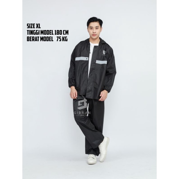 Jas Hujan, Raincoat Pria Wanita Setelan Baju Celana ANTI REMBES By EXTRIME Series RAINCOAT