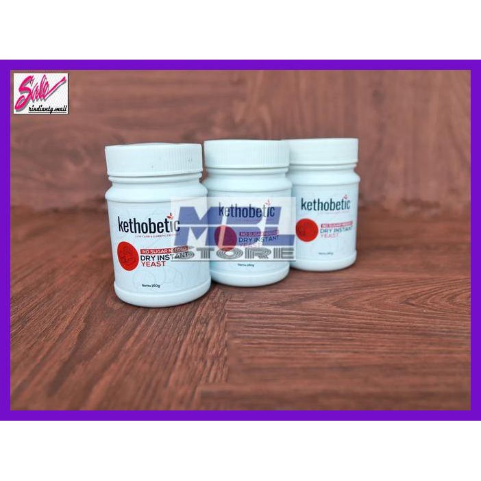 

Giragi- Ketobetic Dry Instant Yeast Ragi Instant Kering Tanpa Gula 150 G -Makanan-Minuman.