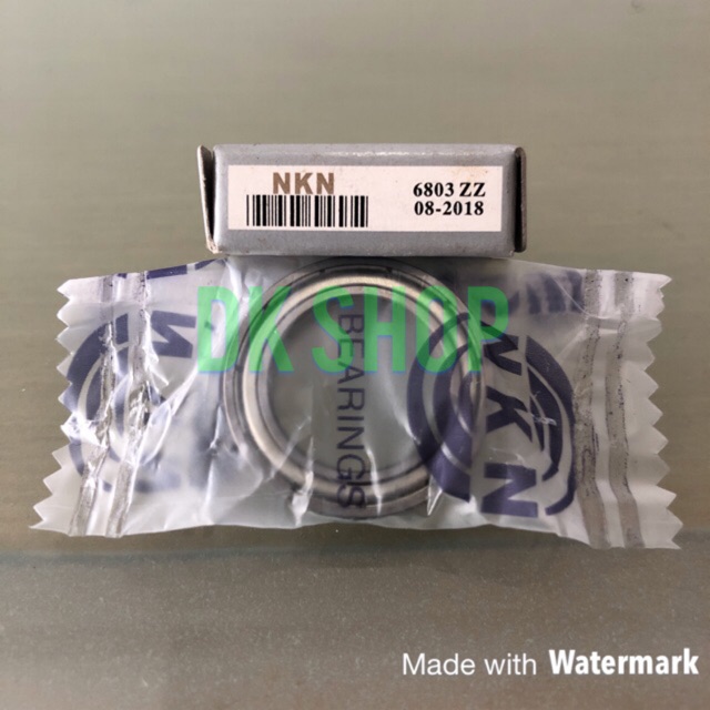 Bearing / Laher 6803 ZZ NKN