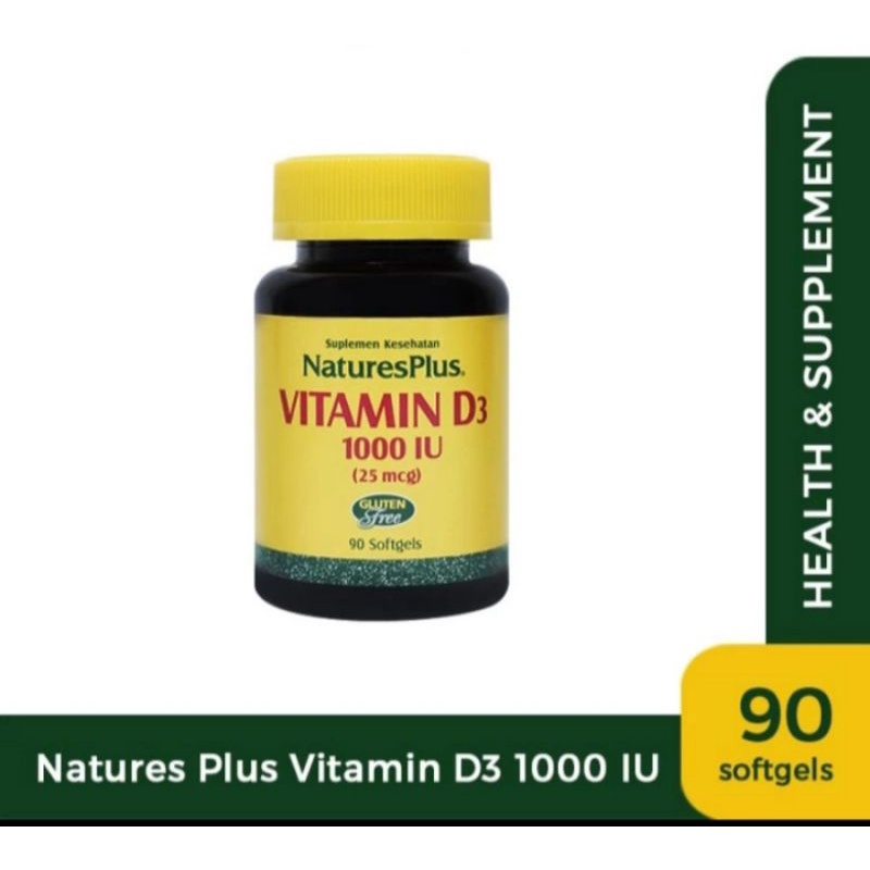 Natur plus D3 1000iu 90 softgel