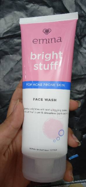 EMINA BRIGHT STUFF FOR ACNE PRONE SKIN FACEWASH 100ml