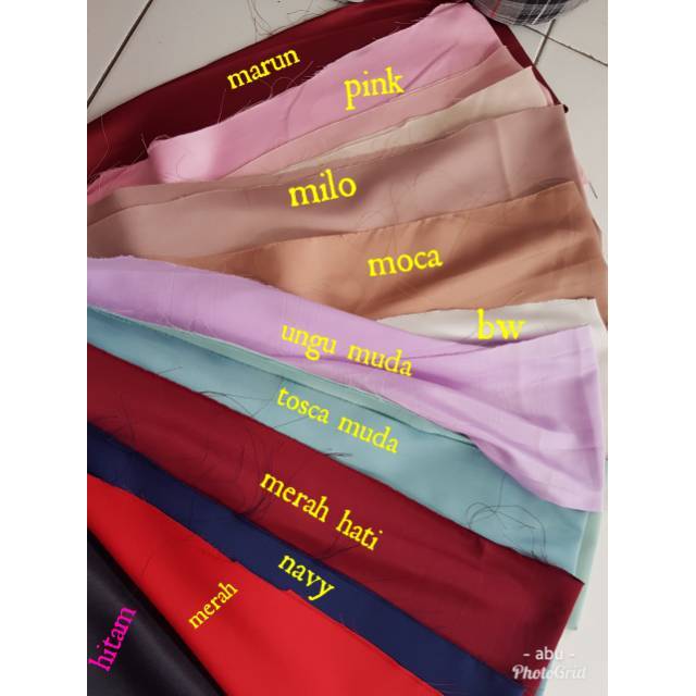  Kain maxmara  lux polos lebar 1 5 m Shopee Indonesia