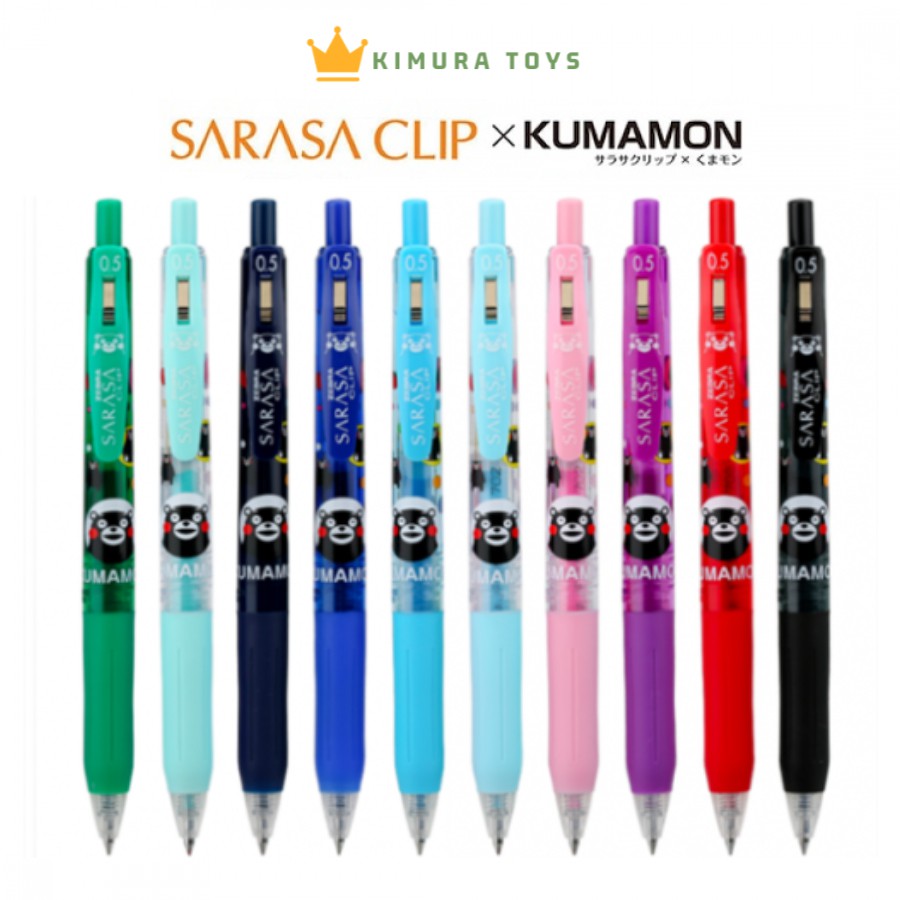 

Bolpoin Sarasa Clip Kumamon Series