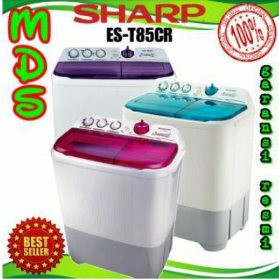 Mesin Cuci SHARP ES - T 85CR 2 Tabung 8kg