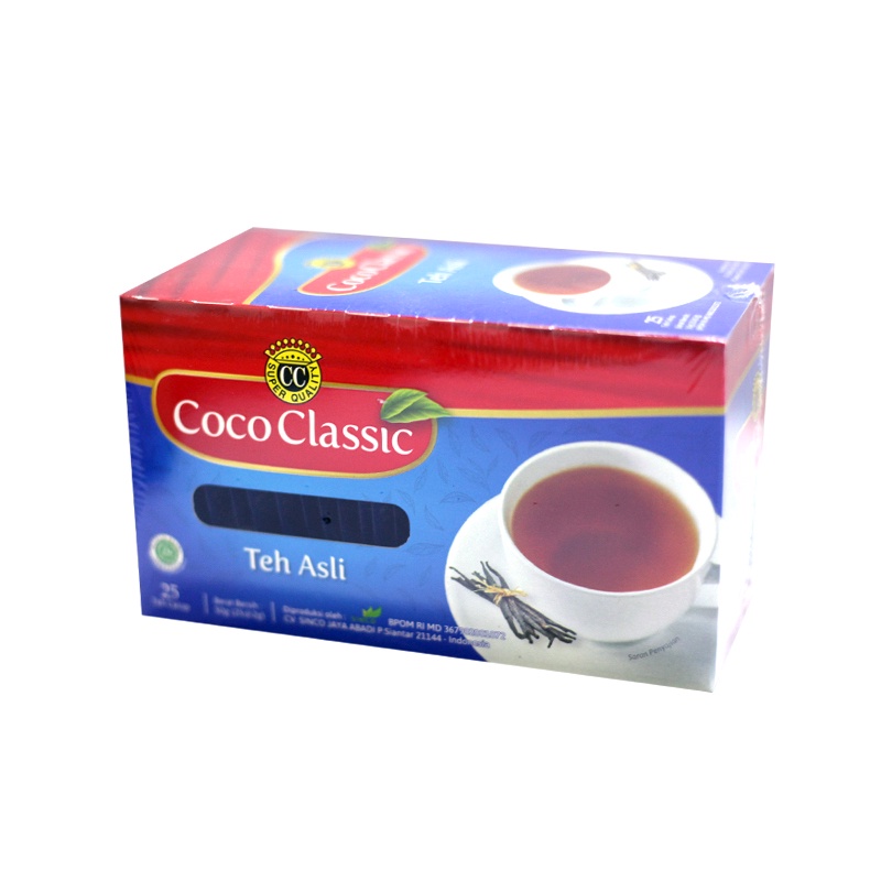 

Coco Classic Teh Celup Asli Amplop 50Gr