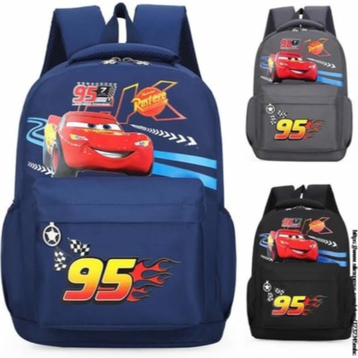 GGS TAS RANSEL ANAK DISNEY BARU 95 MOBIL SEKOLAHTAS UNTUK ANAK LAKILAKI KEREN ANAK KARTUN BOOKBAG