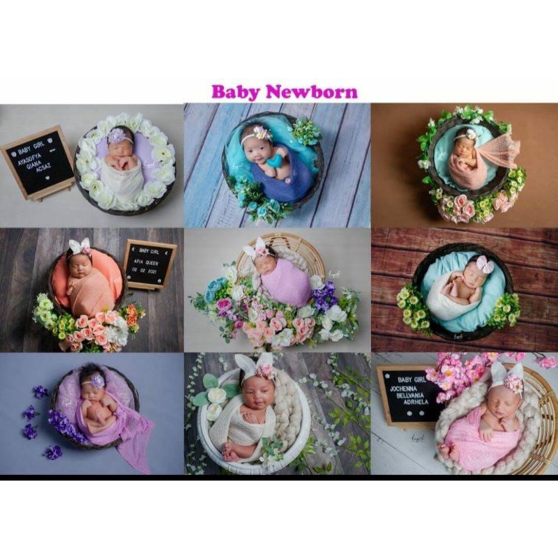 PROMO Selimut Bungkus Rajut untuk Properti Fotografi selimut Fotoshoot newborn kostum foto bayi wrap Newborn photography props