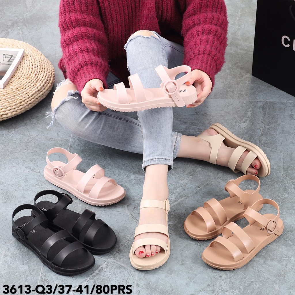 SANDAL WANITA BAN2 DAN SILANG GESPER 3613