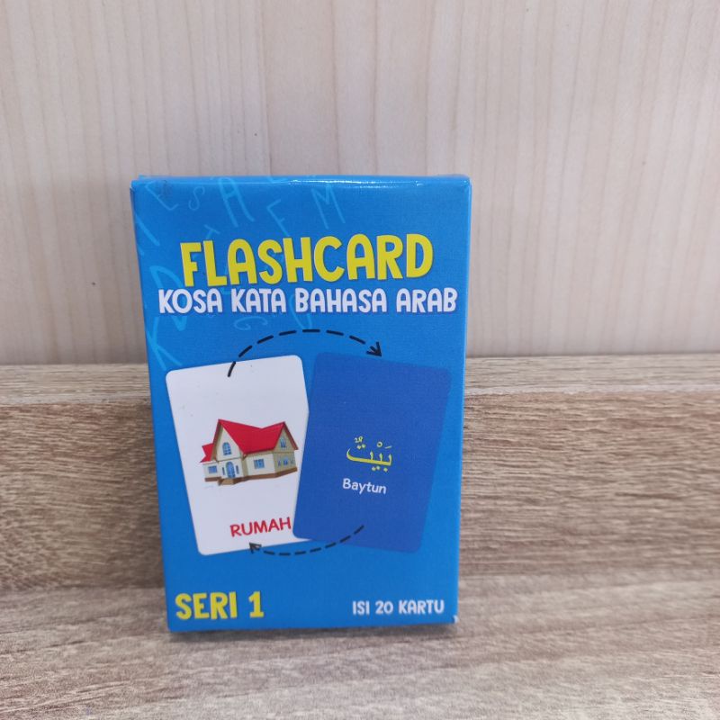 flashcard kartu kosakata bahasa arab original