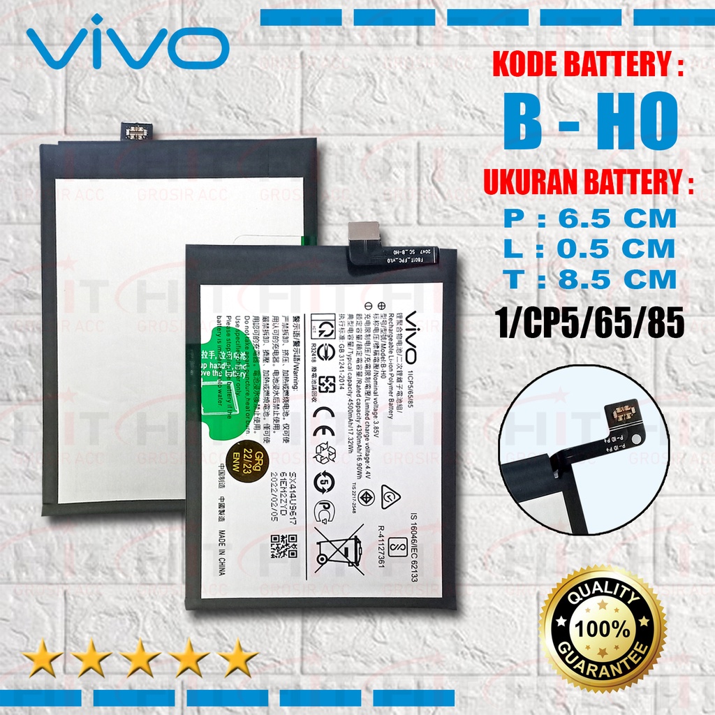 Baterai Battery Batre B-H0 Vivo V17 S1 V17 Neo B-H0 BH0