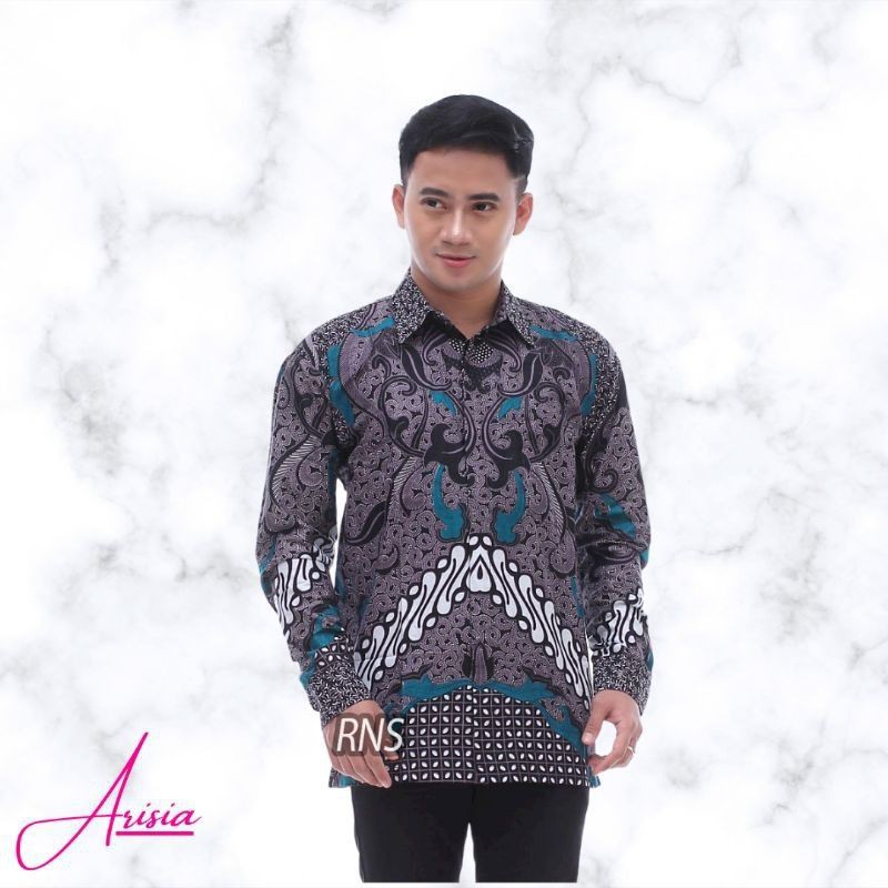 BATIK COUPLE KELUARGA, baju batik couple keluarga ori ndoro jowi dnt dimensi abu