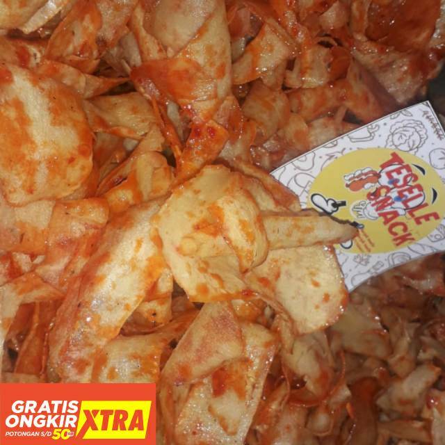 

KERIPIK SINGKONG BALADO 1000/GRAM