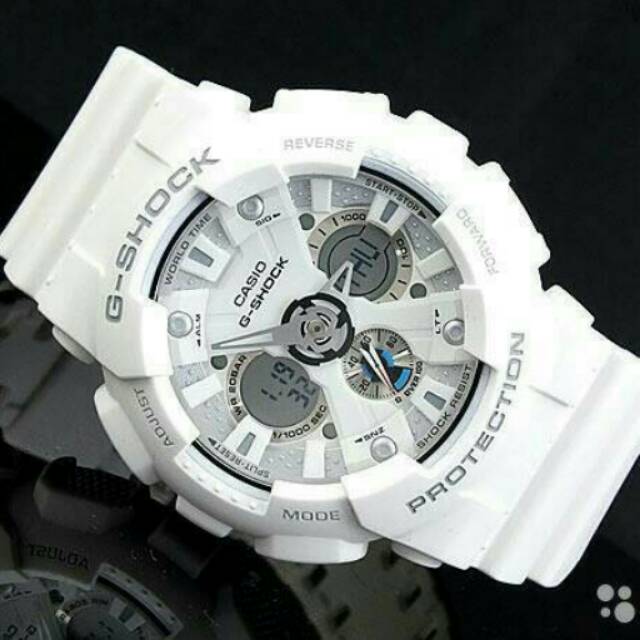 Jam Tangan Sports Pria G-SHOCK GA-120 Original BM White