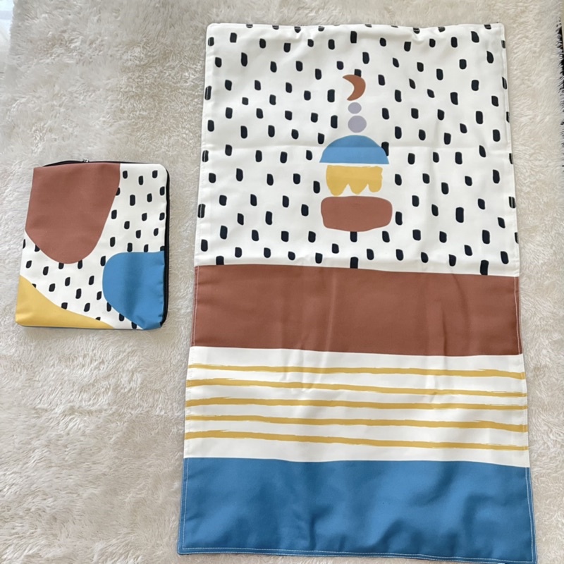 Sajadah Anak/sajadah pouch/sajadah kanvas/kids sajadah-3