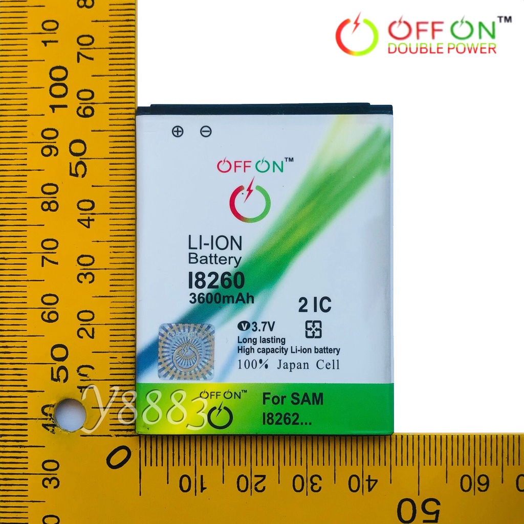 Baterai Doublepower Samsung Galaxy CORE 1 i8260 i8262 G350 G3508 TREND 3 Battery i8260 Double Power 