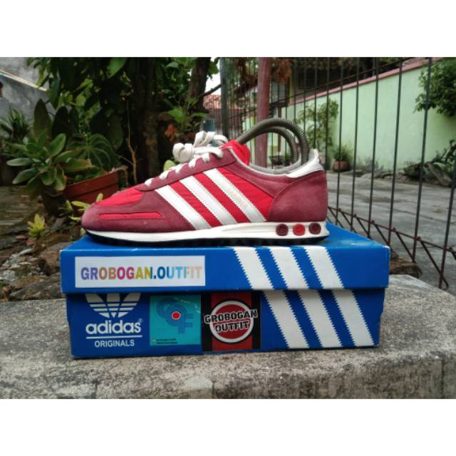 adidas la trainer og red