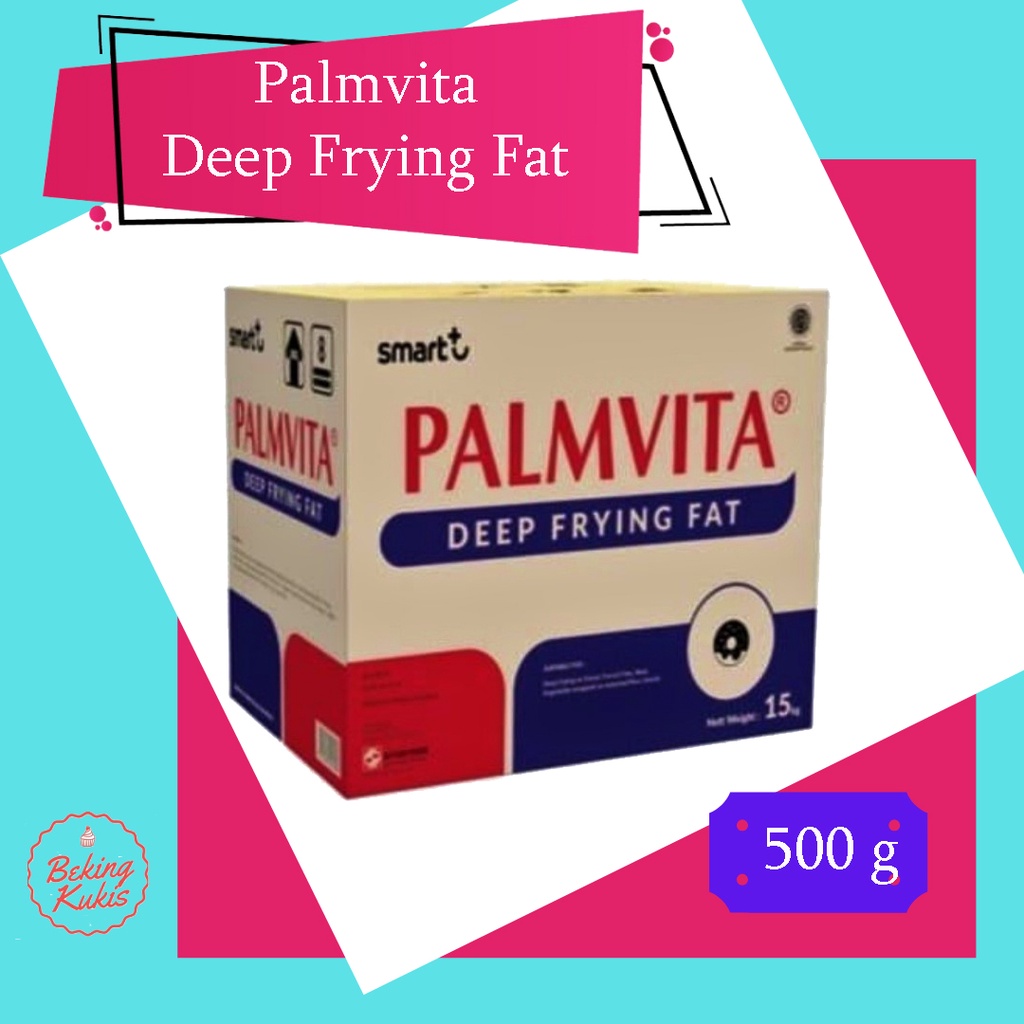 

Palmvita Deep Frying Fat repack 500 g/ Minyak Goreng Padat / minyak goreng donat