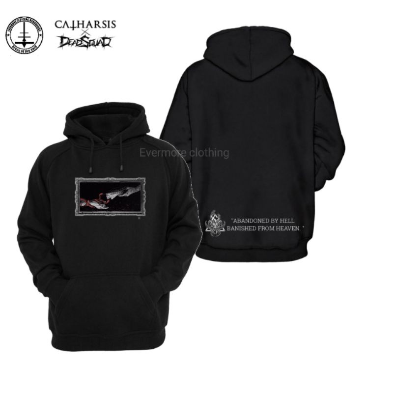 HOODIE JAKET CATHARSIS X DEADSQUAD (PLEDGE) HIGHT QUALITY PRODUC