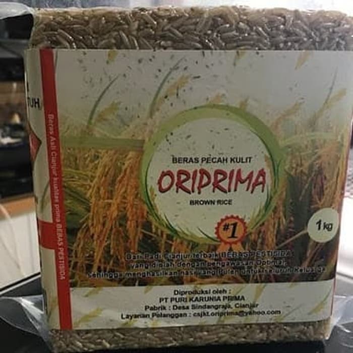 

Jual Murah Oriprima Brown Rice (Beras Kesehatan Warna Cokelat) 1Kg