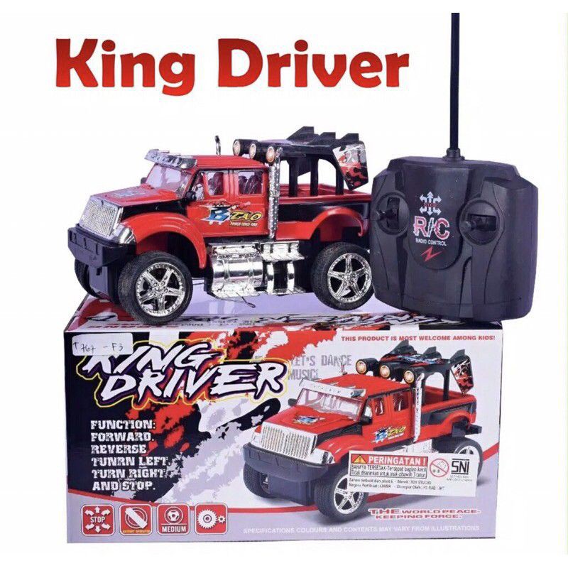 RC Mobil Remot Control King Driver Speed / Mainan Mobil Remot Control RC
